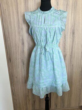 Melissa Nepton Ruffled Midi Dress